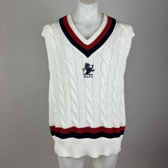 Polo Ralph Lauren Other - NWT Ralph Lauren Cable Knit Cricket Vest Size XL
